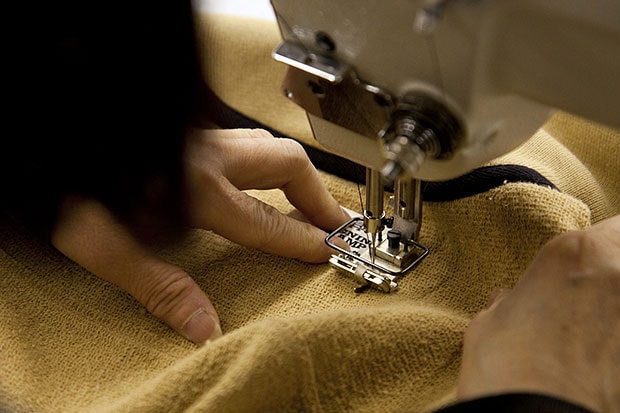 PROCESS: Reigning Champ Varsity Jacket