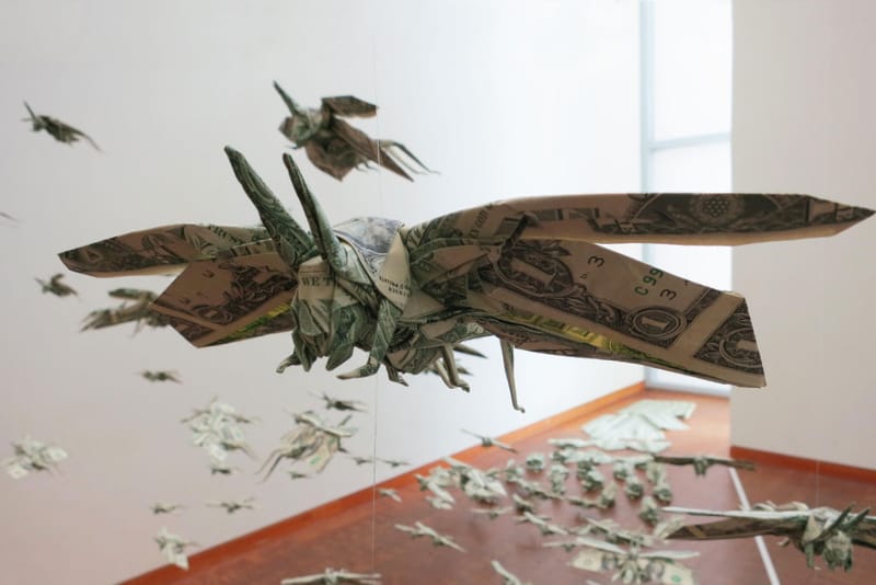 Sipho Mabona "The Plague" for Folding Paper Exhibition