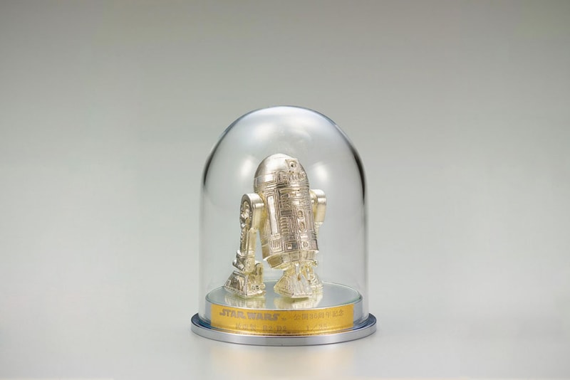 Star Wars 35 Year Anniversary Sterling Silver R2-D2 and Pure Gold C-3PO