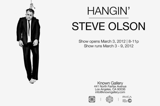 Steve Olson "HANGIN'" Exhibition at Known Gallery