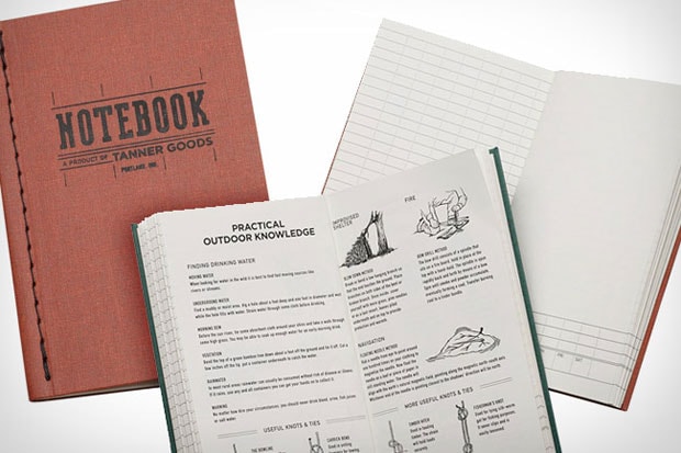 Tanner Goods Clay Notebook