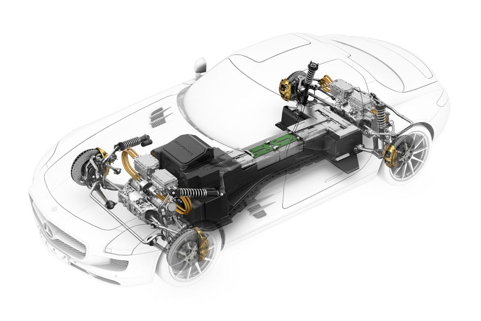 Системы мерседес бенц. Электромобиль внутренности. Конструкция электромобиля. Электрокар внутреннее устройство.