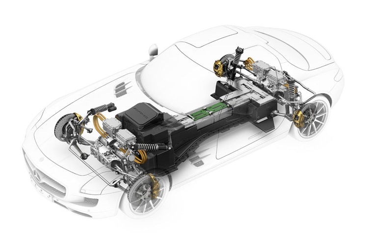 The Inner Workings of the Mercedes-Benz SLS AMG E-Cell