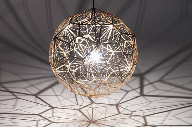 Tom Dixon Etch Web Light Display