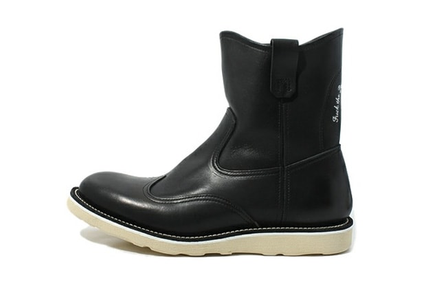 UNDERCOVER “Fuck the Past, Fuck the Future” I6F04-1 Leather Boot