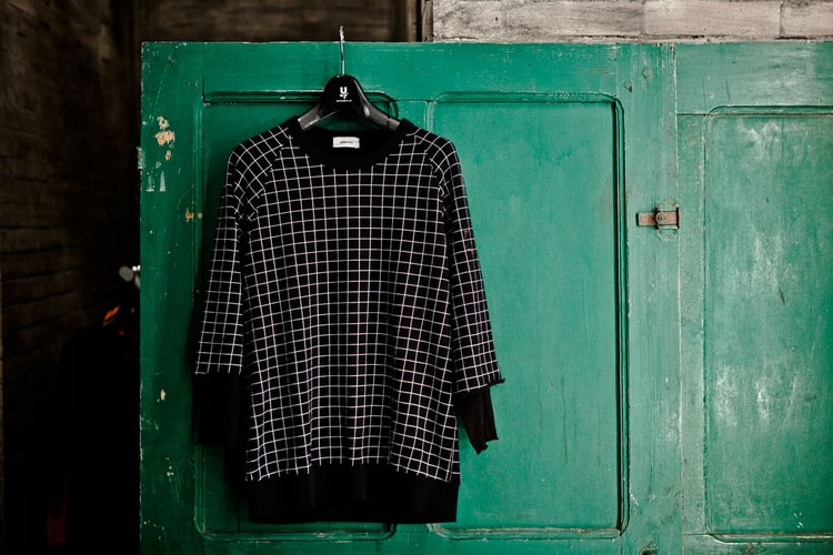 UNDERCOVER "GRID" 3/4 Raglan