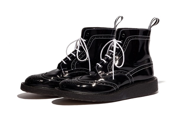 Vanquish x Tricker's Wing Tip Boots