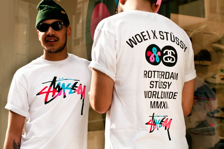 Woei x Stussy Fifth Anniversary T-Shirt