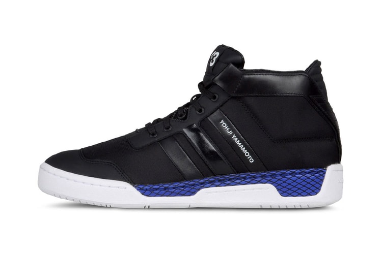 Y-3 Courtside Black/Royal Blue