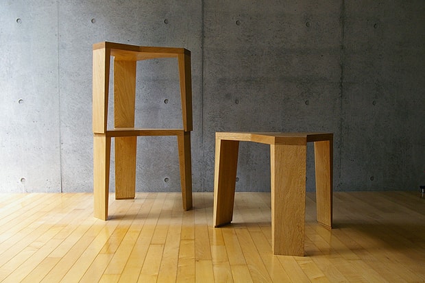Yata Stool by Naoki Hirakoso