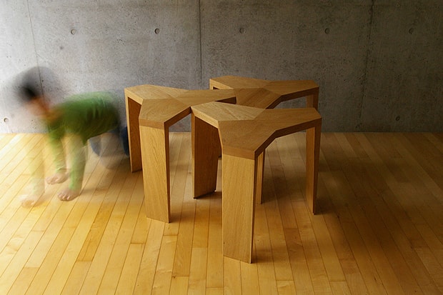 Yata Stool by Naoki Hirakoso