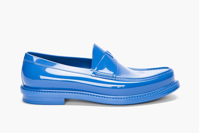 Yves Saint Laurent Cobalt Show Loafers