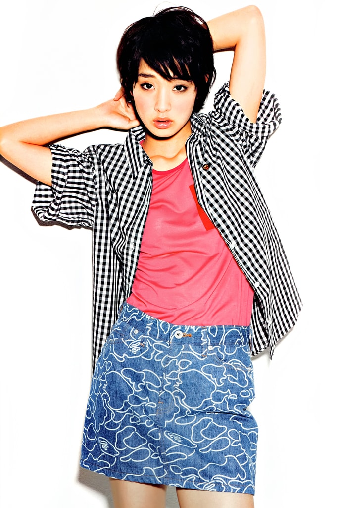 A Bathing Ape Ladies 2012 Summer Collection Featuring Ayame Gouriki