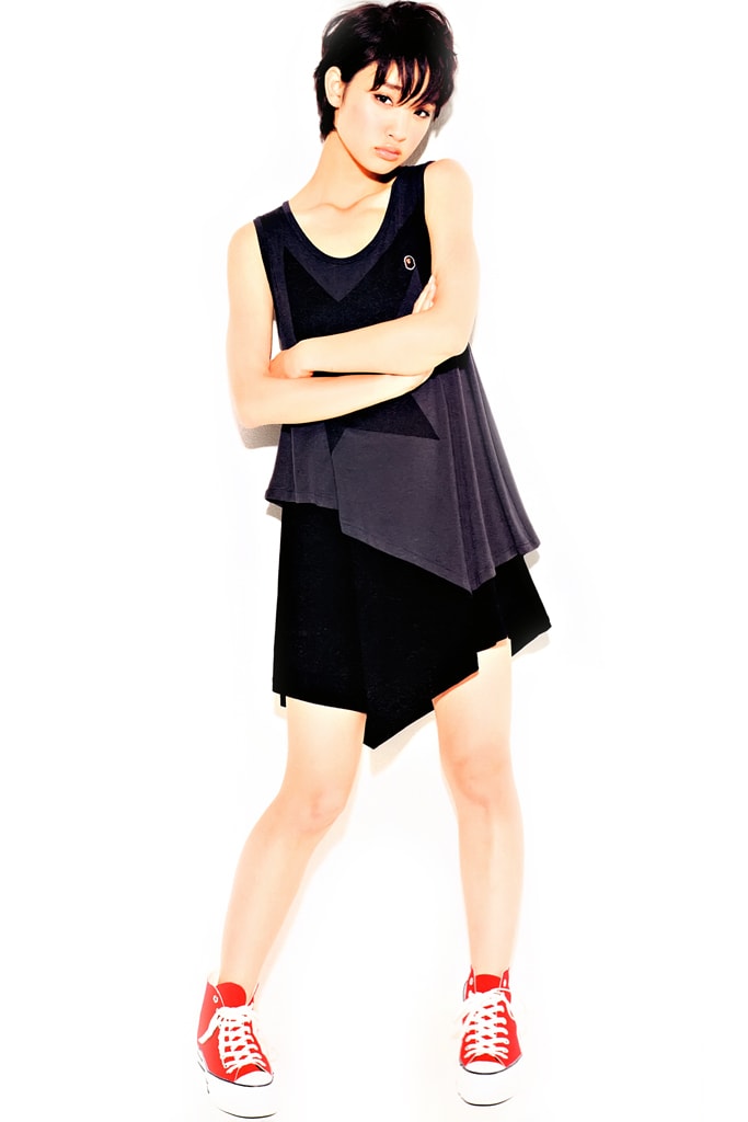 A Bathing Ape Ladies 2012 Summer Collection Featuring Ayame Gouriki