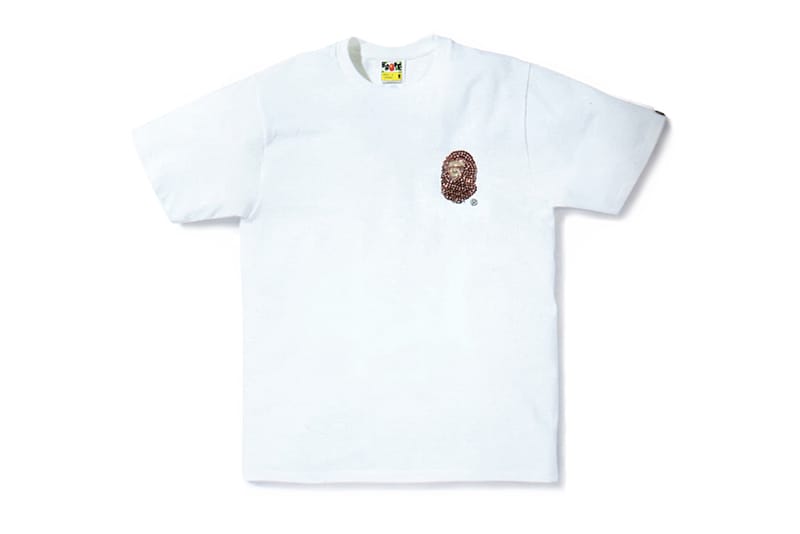 A Bathing Ape Swarovski Ape Head Special Order T-Shirt