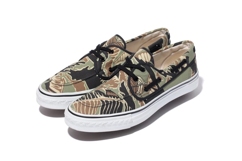 A Bathing Ape TIGER LEAF CAMO DECK STA
