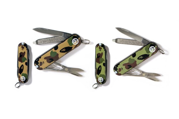 A Bathing Ape x Victorinox 1st Camo Pocket Knife