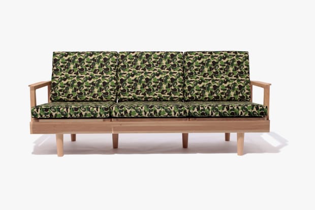 A Bathing Ape x FABRICK x Karimoku CAMO Furniture Collection