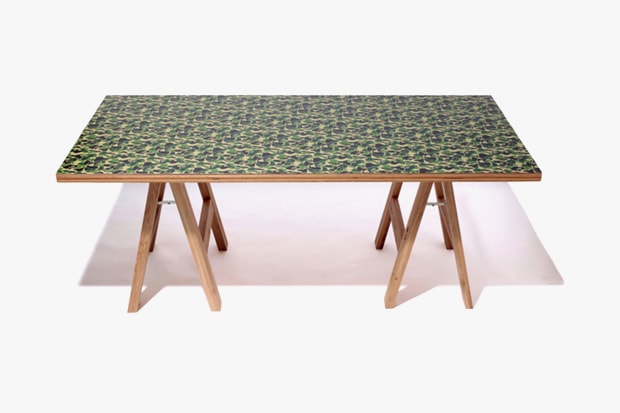 A Bathing Ape x FABRICK x Karimoku CAMO Furniture Collection