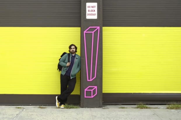 Aakash Nihalani's Different Take On Street Art with Masking Tape
