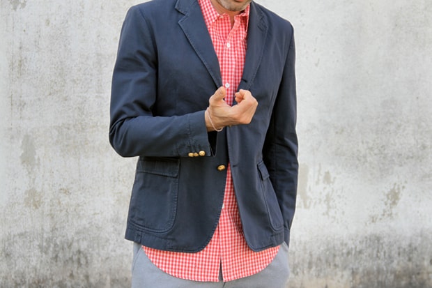 Band of Outsiders Gold Button Blazers