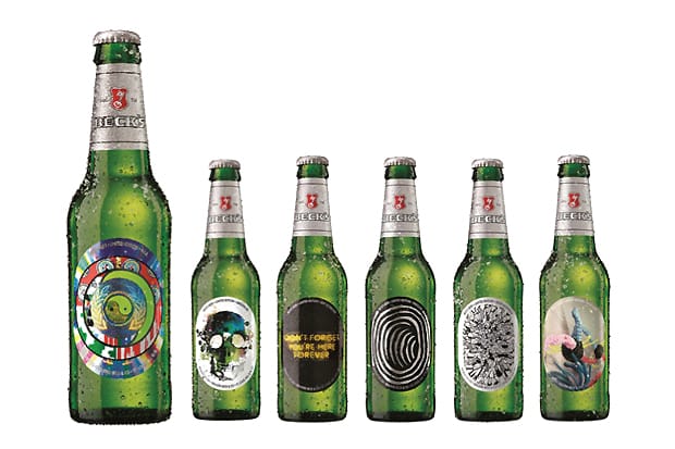 Beck's 2012 Limited Edition Artist Series Bottles