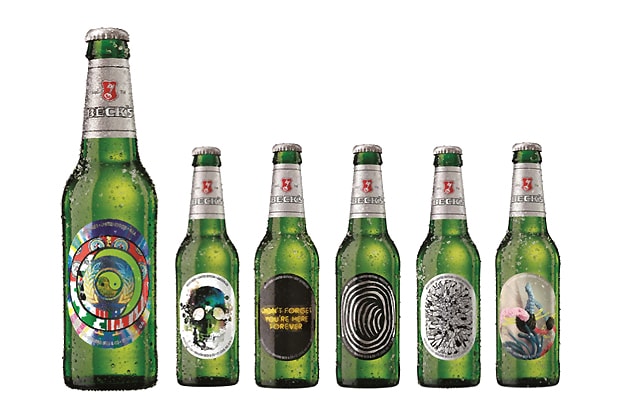 Beck's 2012 Limited Edition Artist Series Bottles