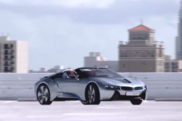 BMW i8 Concept Spyder Teaser