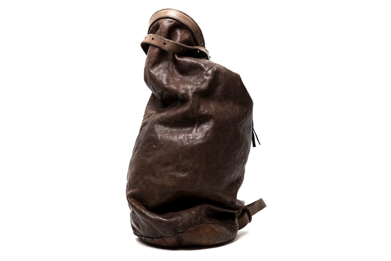 Boris Bidjan Saberi Leather Camping Bag