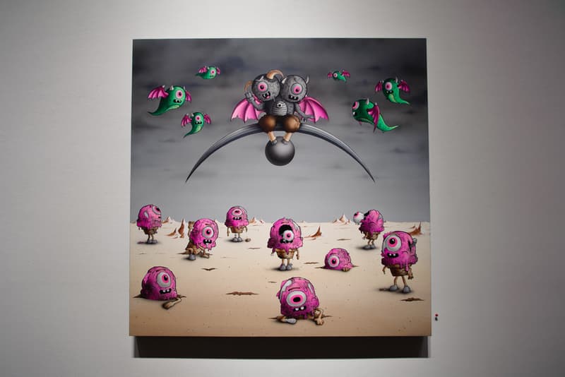 Buff Monster "Legend of the Pink Cherry" Exhibition @ Corey Helford Gallery Recap