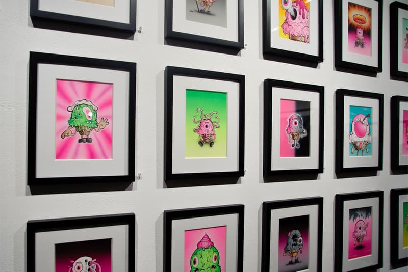 Buff Monster "Legend of the Pink Cherry" Exhibition @ Corey Helford Gallery Recap