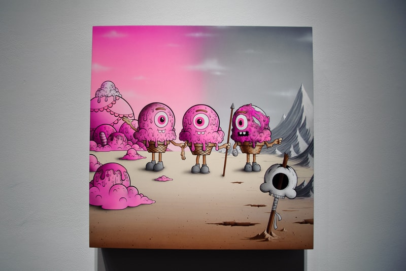 Buff Monster "Legend of the Pink Cherry" Exhibition @ Corey Helford Gallery Recap