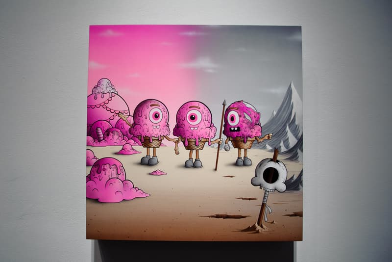 Buff Monster "Legend of the Pink Cherry" Exhibition @ Corey Helford Gallery Recap