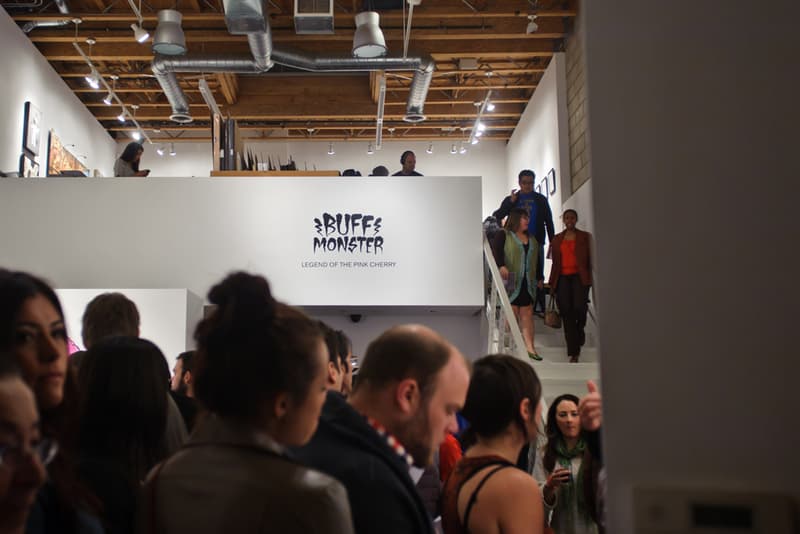 Buff Monster "Legend of the Pink Cherry" Exhibition @ Corey Helford Gallery Recap