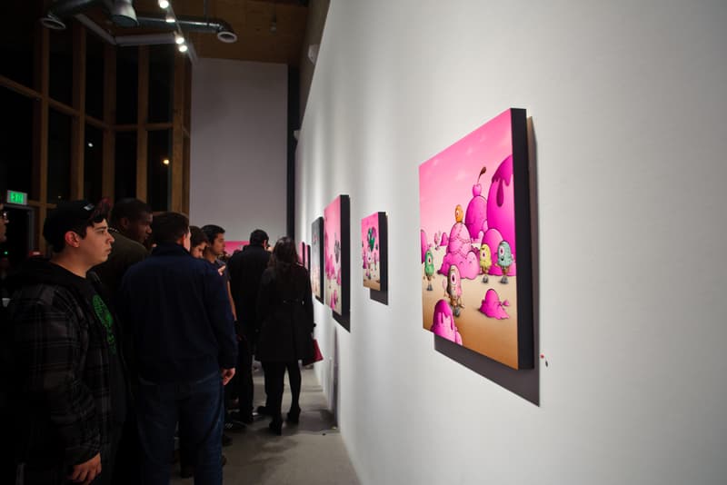 Buff Monster "Legend of the Pink Cherry" Exhibition @ Corey Helford Gallery Recap