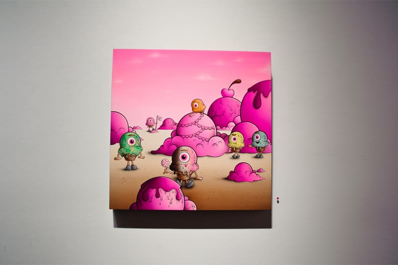 Buff Monster "Legend of the Pink Cherry" Exhibition @ Corey Helford Gallery Recap