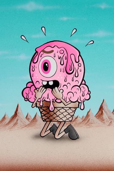 Buff Monster "Legend of the Pink Cherry" Exhibition @ Corey Helford Gallery