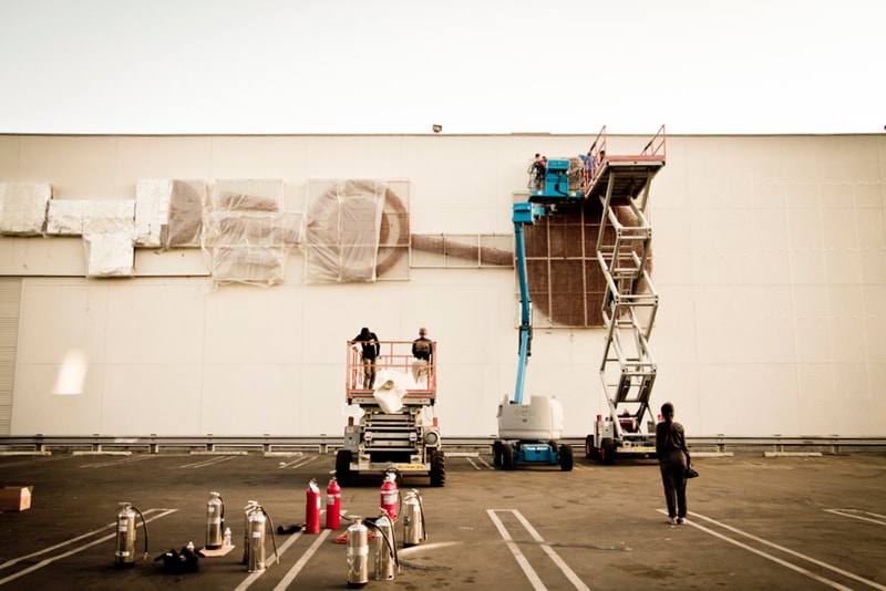 Cai Guo Qiang Sets Up Aliens and Explosives at the MOCA