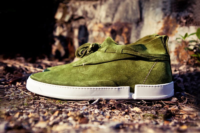 Casbia 2012 Spring/Summer WILLIAM CAMEL SUEDE Forest