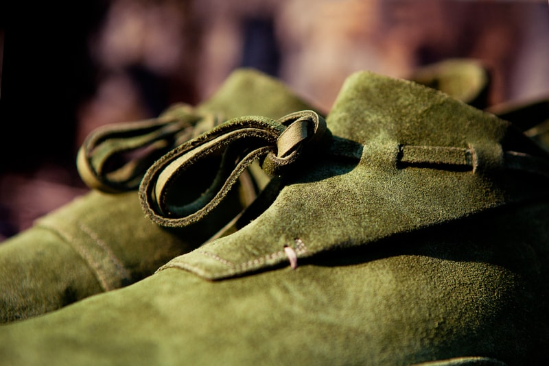Casbia 2012 Spring/Summer WILLIAM CAMEL SUEDE Forest