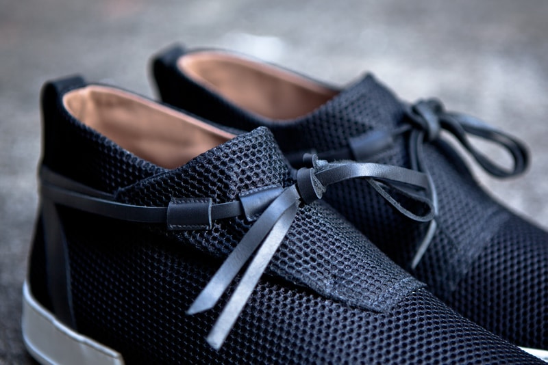 Casbia 2012 Spring/Summer WILLIAM TECH MESH COMBI Black