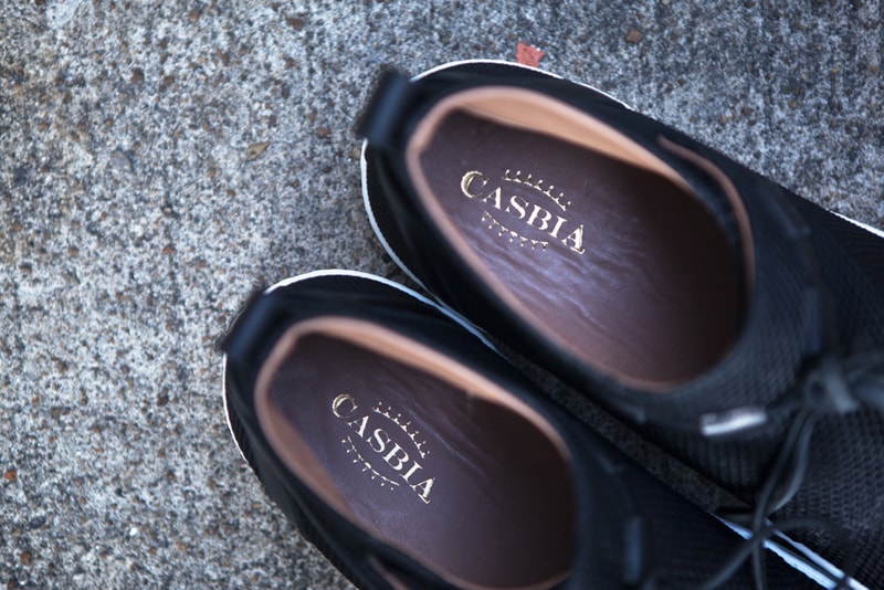 Casbia 2012 Spring/Summer WILLIAM TECH MESH COMBI Black