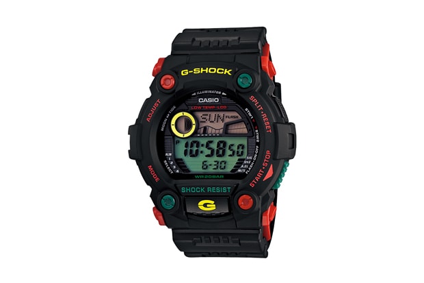 Casio G-Shock G-7900RF-1JF Rastafarian