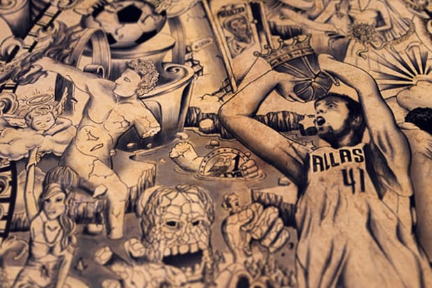 Chaos Crew Tattoo Studio Tattooed Calfskin Poster Video