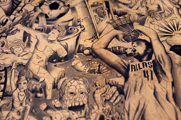 Chaos Crew Tattoo Studio Tattooed Calfskin Poster Video