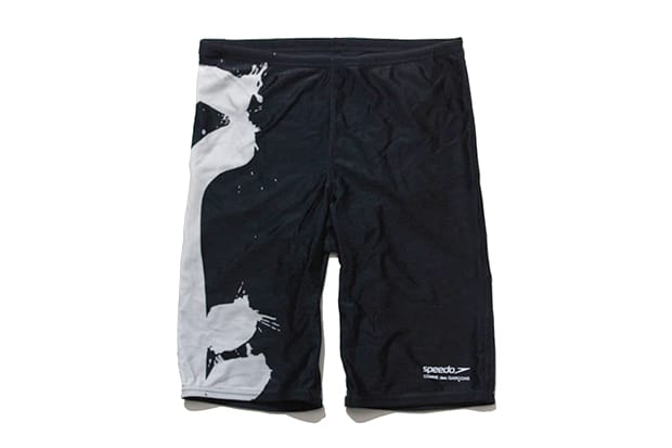 comme de garcons swim trunks