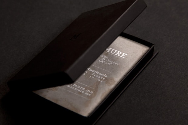 Concrete Business Cards by Murmure