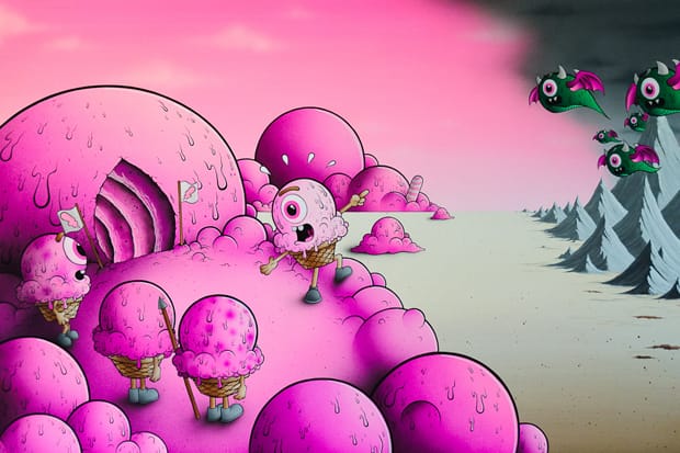 dailyDuJour Takes a Visit to Buff Monster's Studio