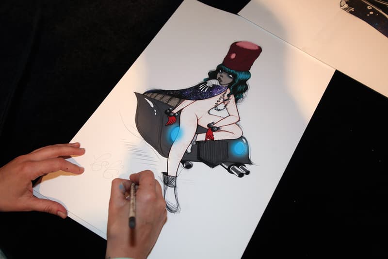 Fafi “The Carmine Vault” Mini Exhibit/Book Release Party @ Gallery Nucleus Recap