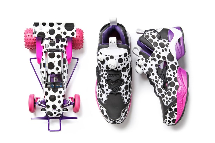 Jun Watanabe x atmos x TAMIYA x Reebok Pump Fury & RC Car